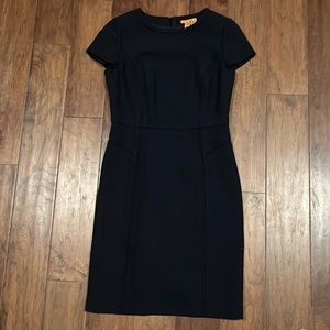 Navy Tory Burch Short Sleeve Dress